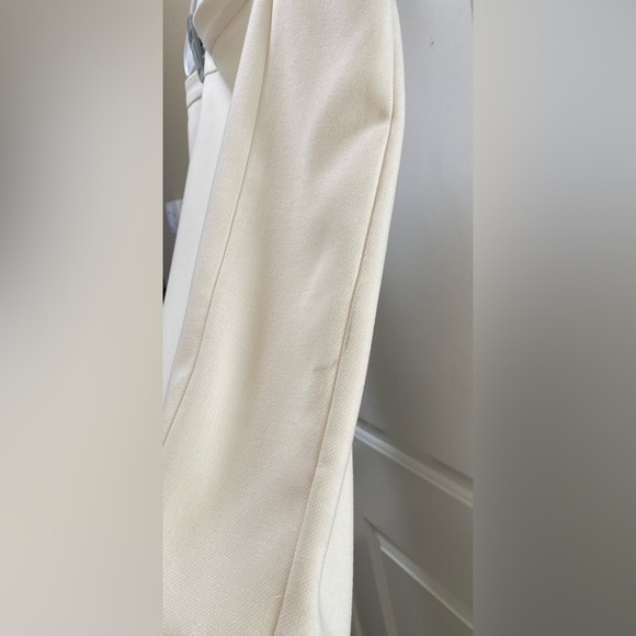 Ann Taylor Ivory Pencil Skirt Pearl Button Slit NWT - Picture 5 of 6
